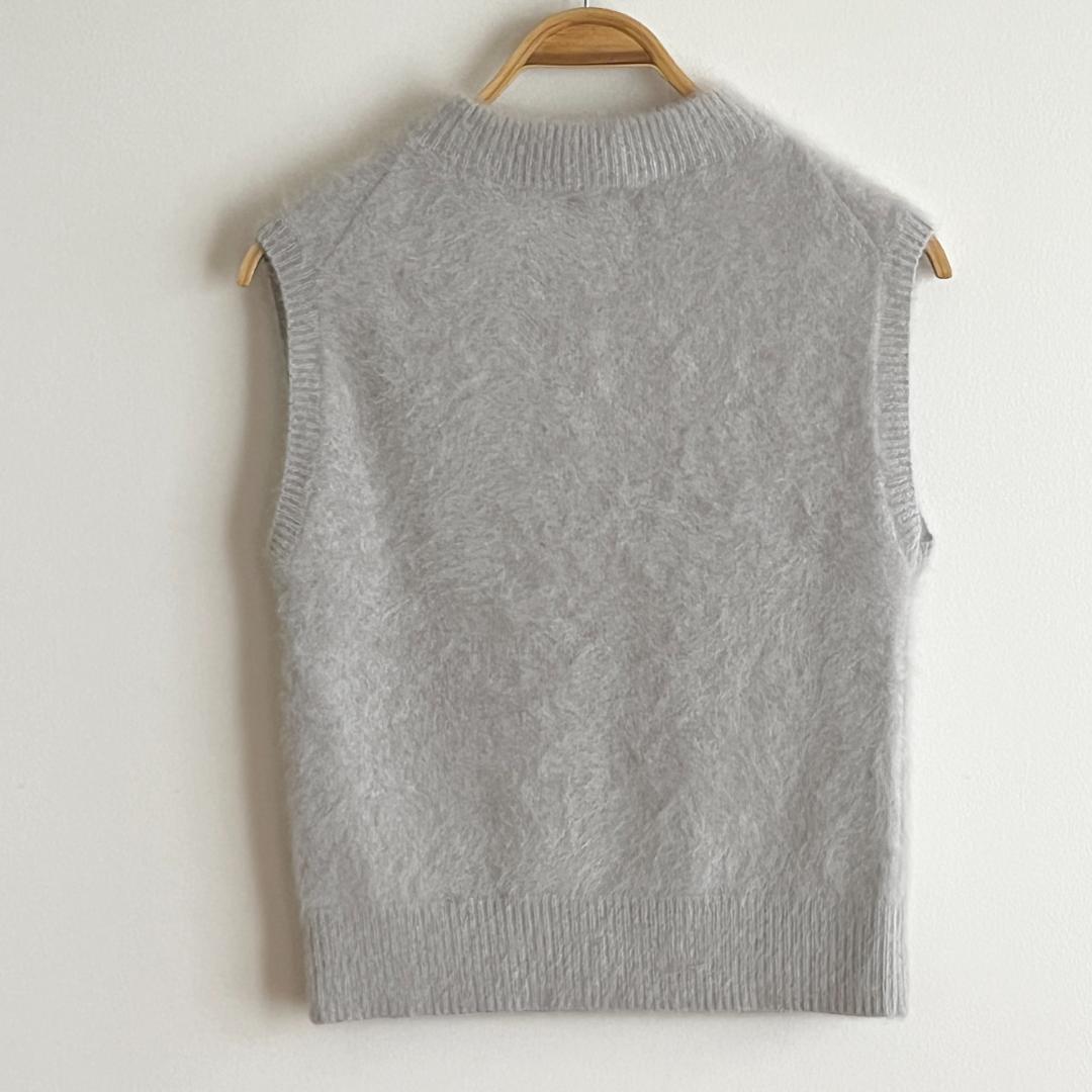 【年末値下】【タグ付き新品】DES PRES デプレ カシミア混ウール ベスト