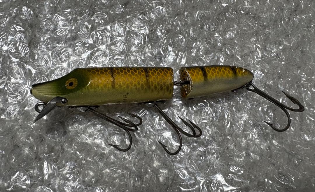 オールドヘドン　ジョイントバンプ　ウッド　1950年代　金目　HEDDON