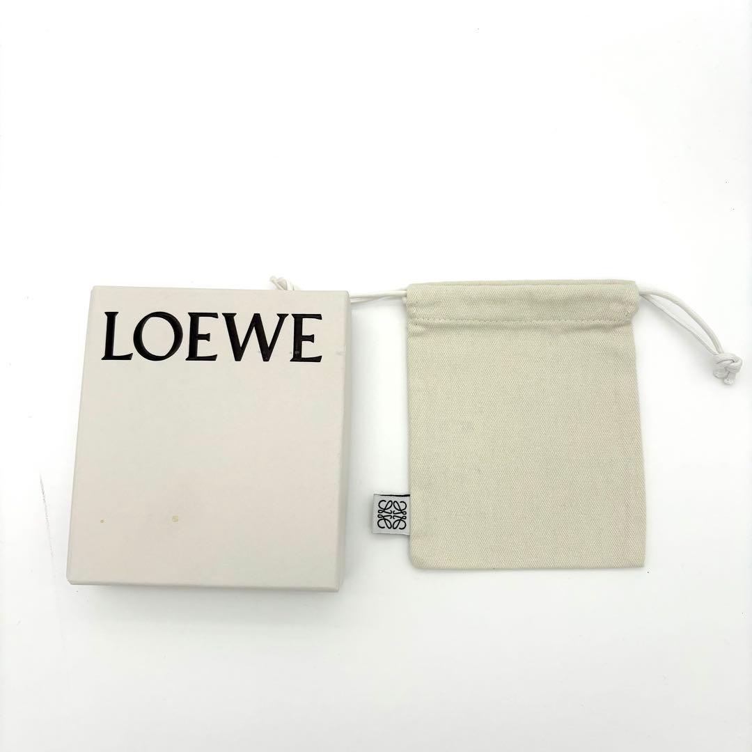 ロエベ 折財布 アナグラム バイフォールド ウォレット コンパクト2388