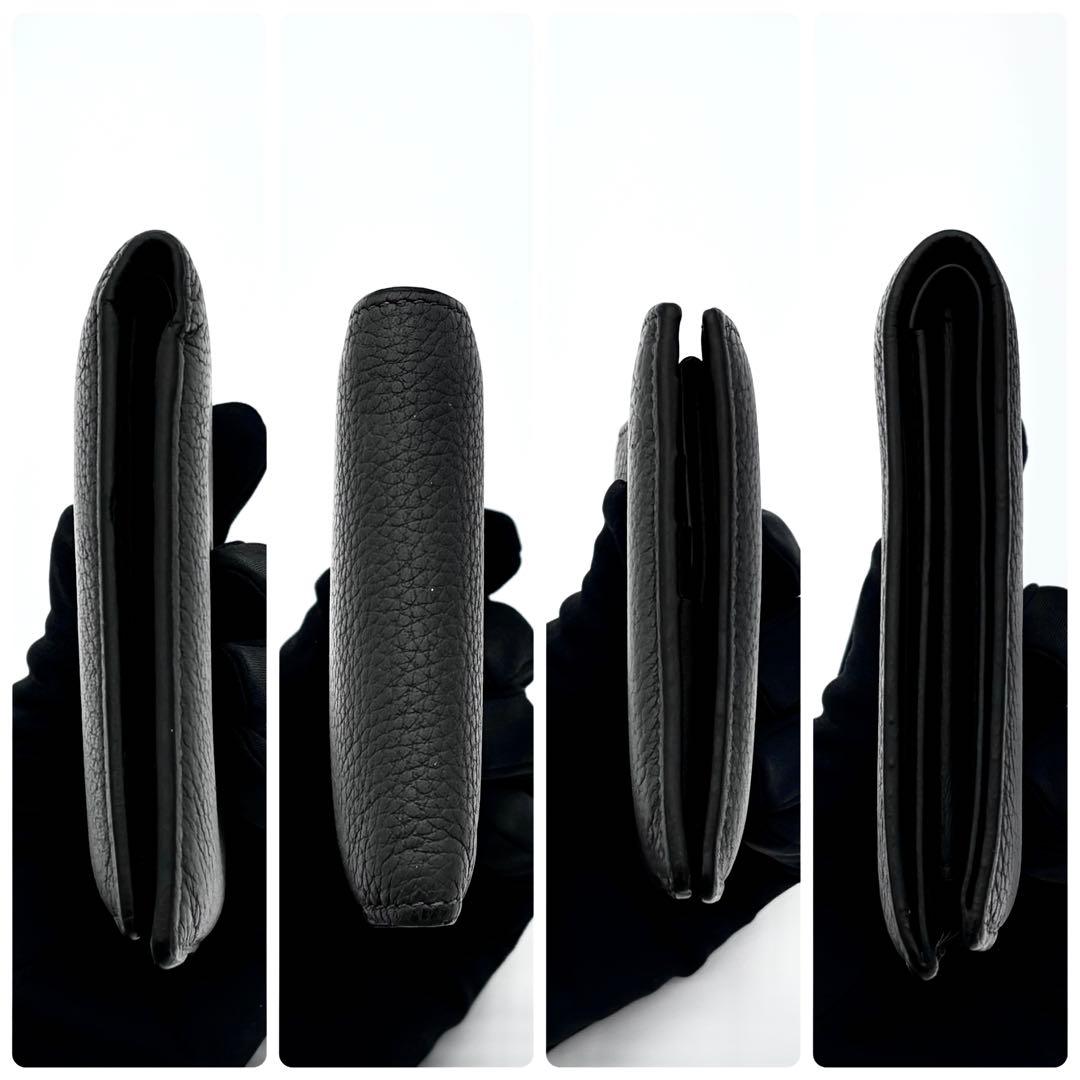 ロエベ 折財布 アナグラム バイフォールド ウォレット コンパクト2388