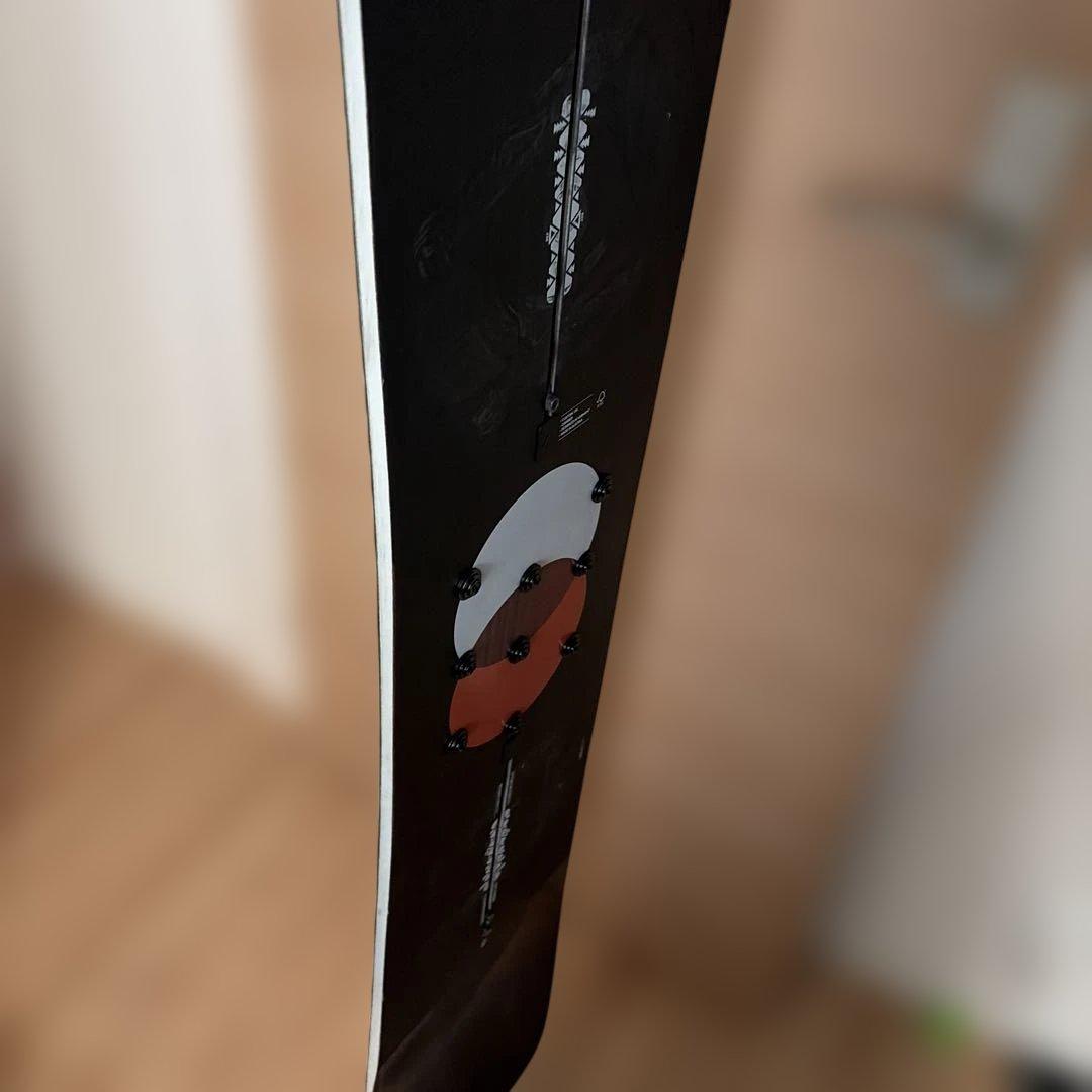 バートンカスタム　2019-2020モデル　154 キャンバーボード