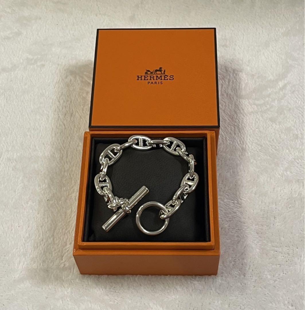 新品未使用●エルメス HERMES シェーヌダンクル MM13コマ 箱付き