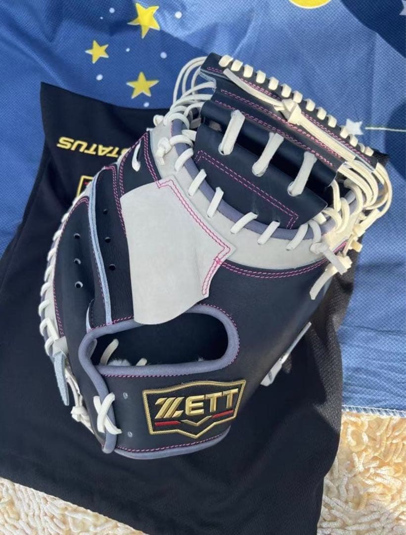 野球 ゼット プロステイタス オーダー スワロー限定 軟式 キャッチャーミット