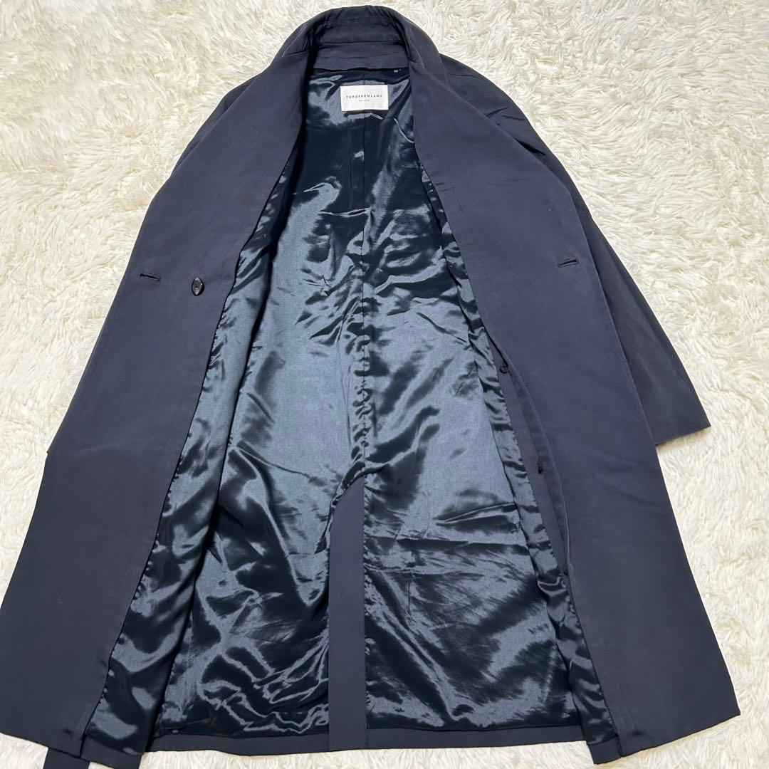 トゥモローランド　トレンチコート　ダウンライナー　ダウンベスト　ネイビー　S