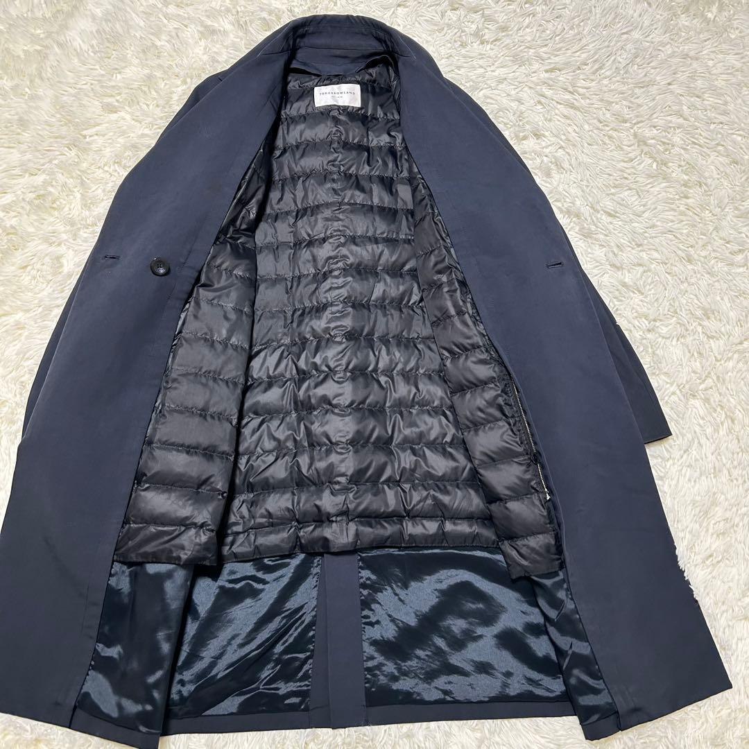 トゥモローランド　トレンチコート　ダウンライナー　ダウンベスト　ネイビー　S