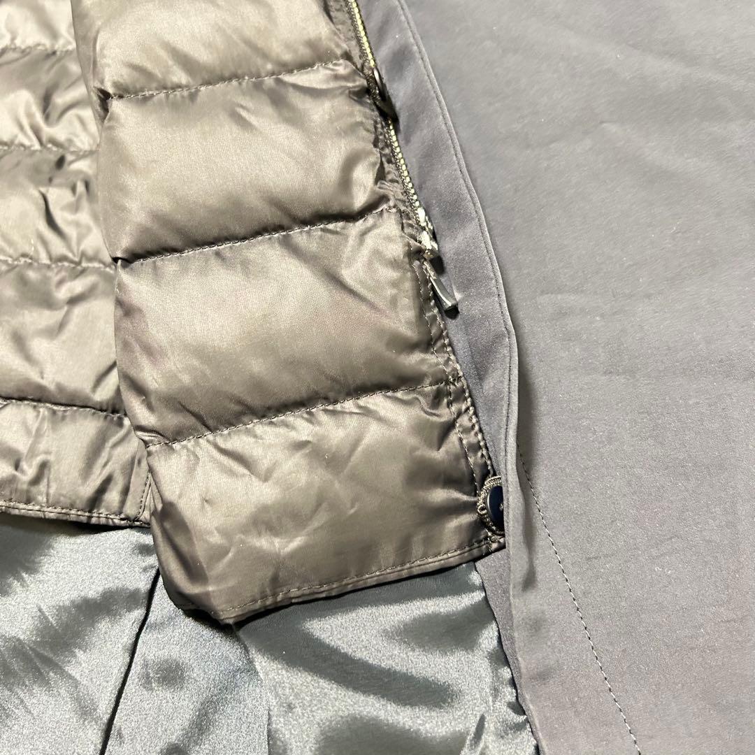 トゥモローランド　トレンチコート　ダウンライナー　ダウンベスト　ネイビー　S