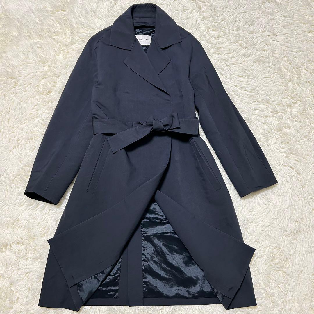 トゥモローランド　トレンチコート　ダウンライナー　ダウンベスト　ネイビー　S