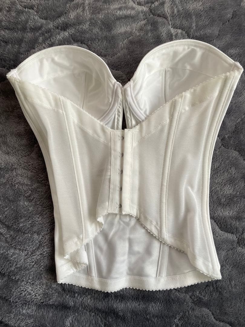 【bridal bloom】ブライダルインナー　ビスチェD7&ショーツL