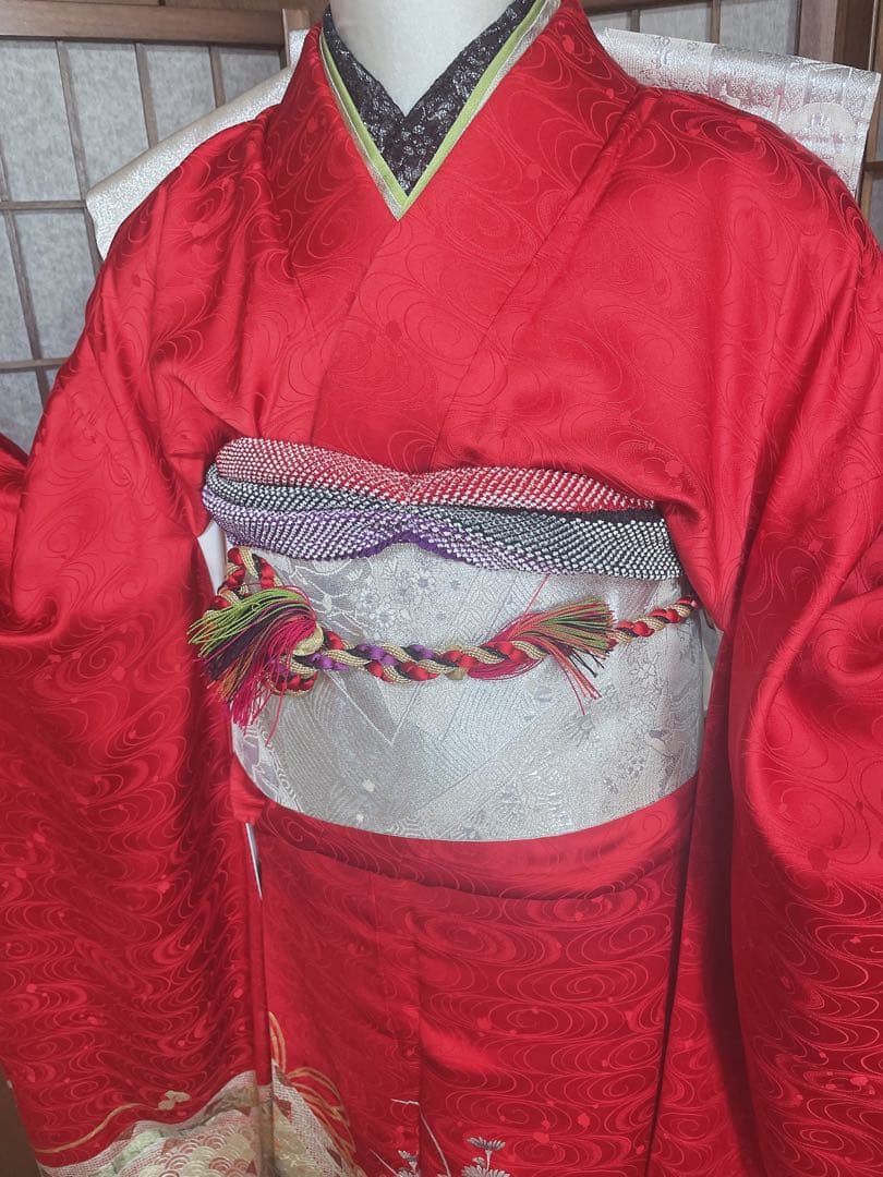 振袖６点セット京友禅金箔仕上げ