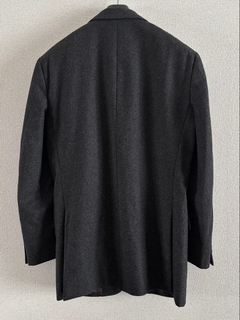 美品　CARUSO カルーゾ　46 グレーフランネル ジャケット イタリア製