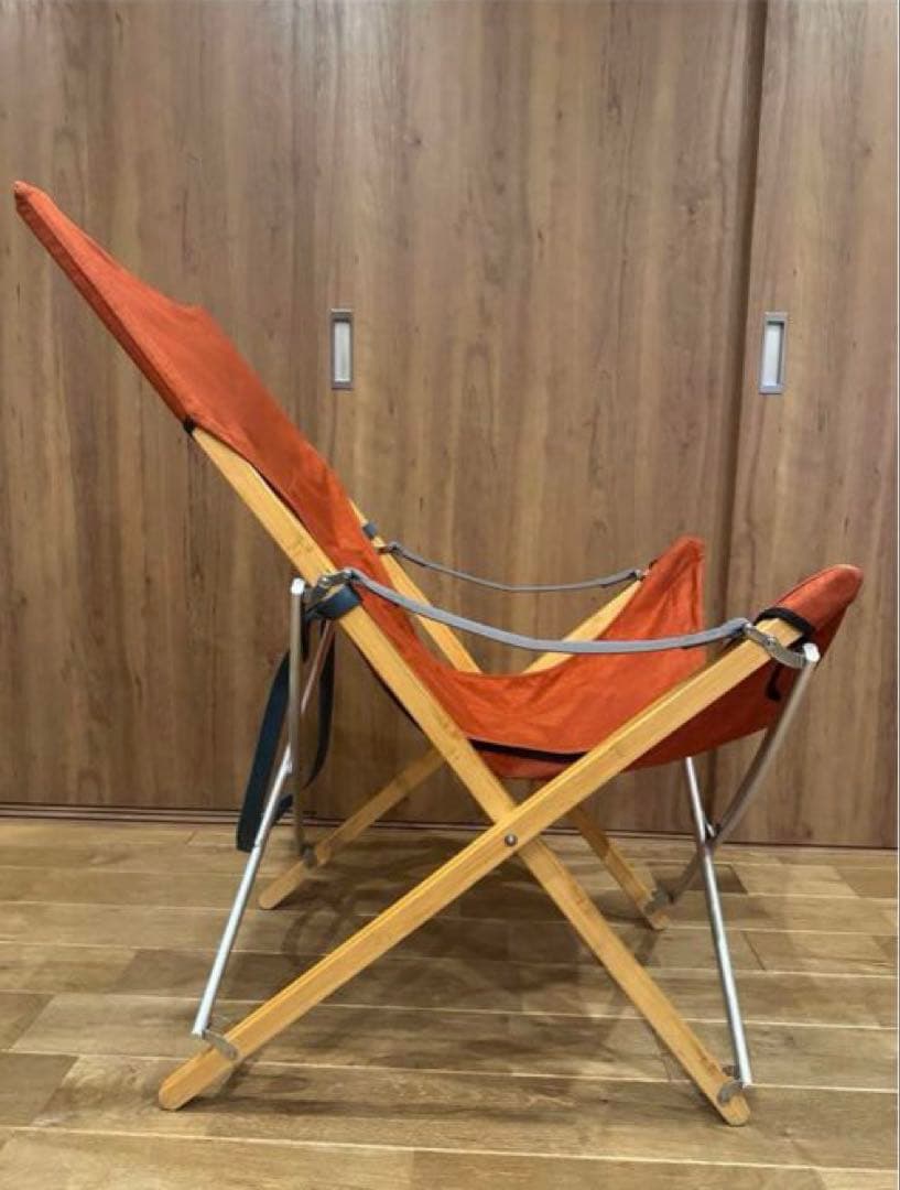 t*a様 【希少】 peakガーデンテイクチェアロング　オレンジ