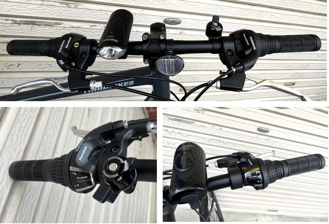 引取限定 美品 THIRDBIKES クロスバイク FESrelax 外装18段