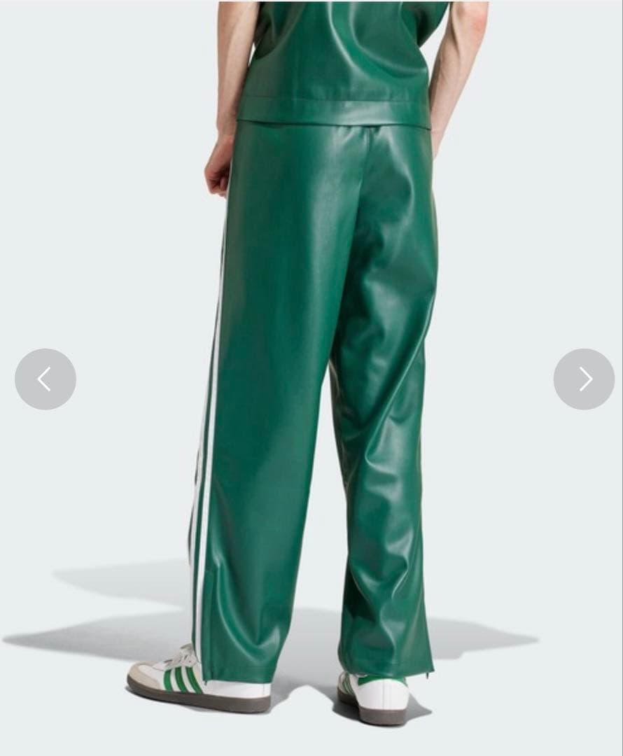 アディダストラックジャケット　スーツパンツ　フェイクレザー　２XL セットアップ