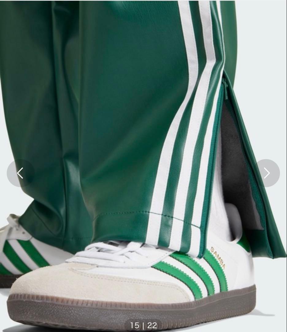 アディダストラックジャケット　スーツパンツ　フェイクレザー　２XL セットアップ