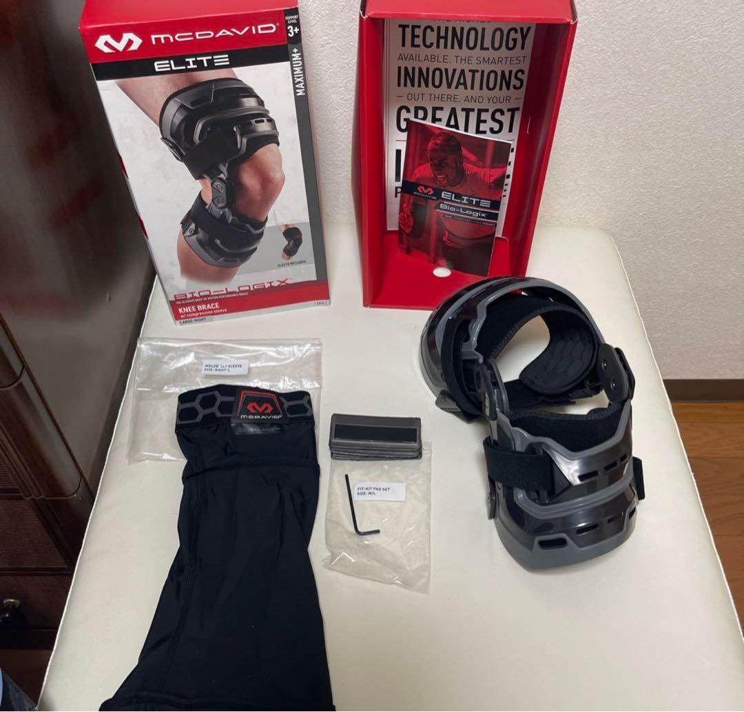 マクダビッド (McDavid) M4200右膝サポーター　Lサイズ 未使用