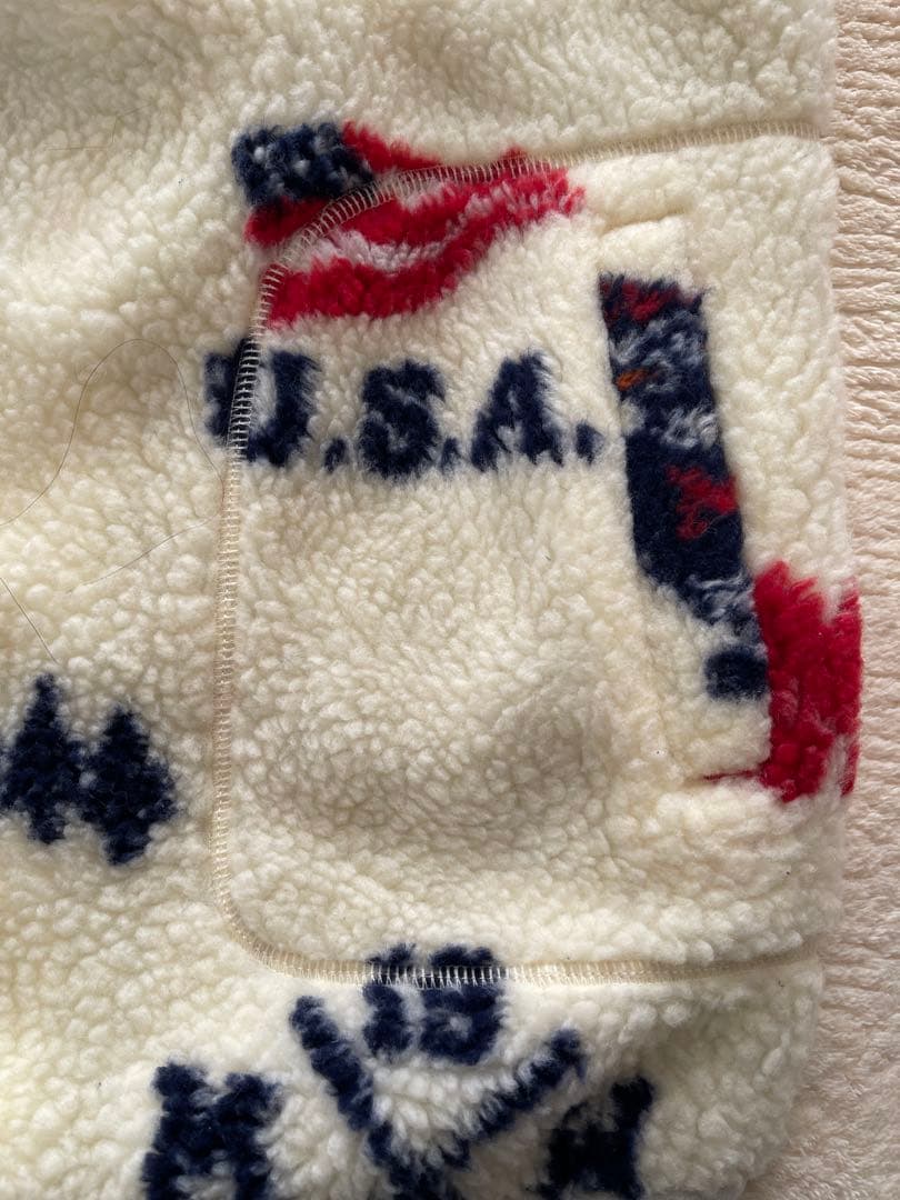 値下げしました‼️マンシングウェア フリースボアベスト 3L