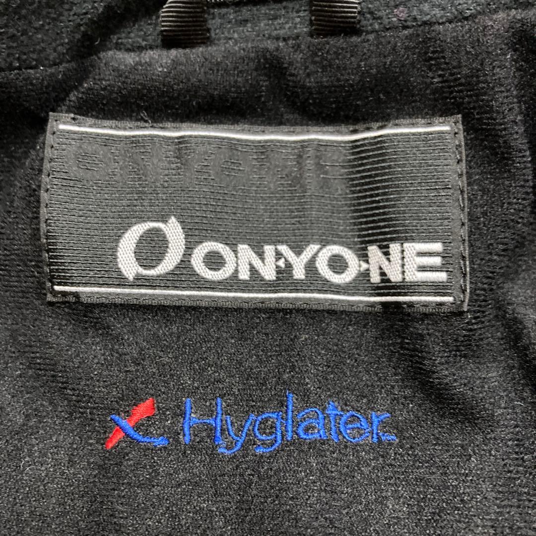 【美品】オンヨネ ONYONE スキーウェア スノボ スキー Sサイズ メンズ黒