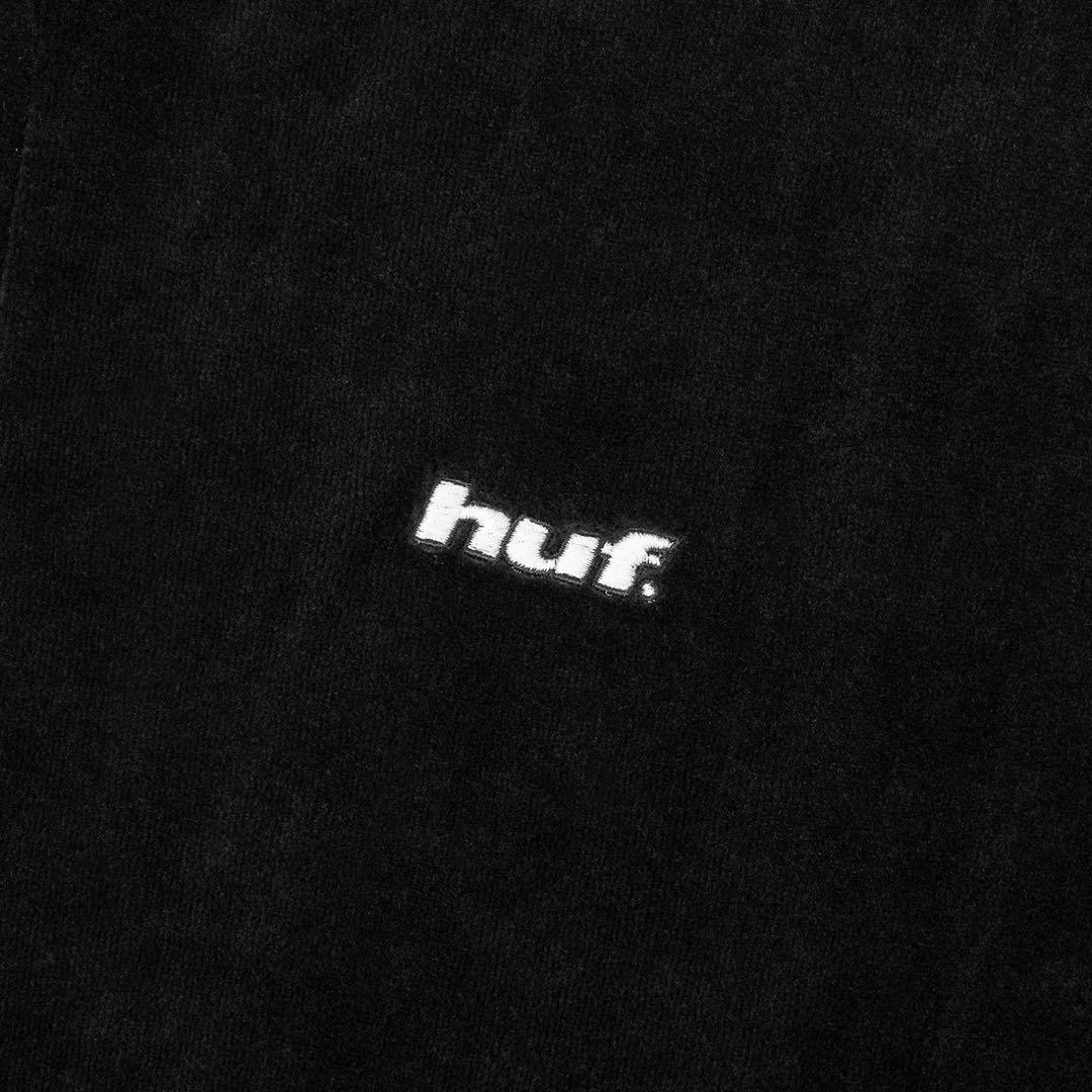 【即完売品・新品】ハフ H DOT VELOUR POLO ベロア素材 長袖ポロ