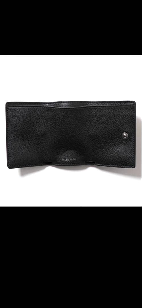 新品未使用品　BALENCIAGA バレンシアガ 三つ折り財布 ミニウォレット