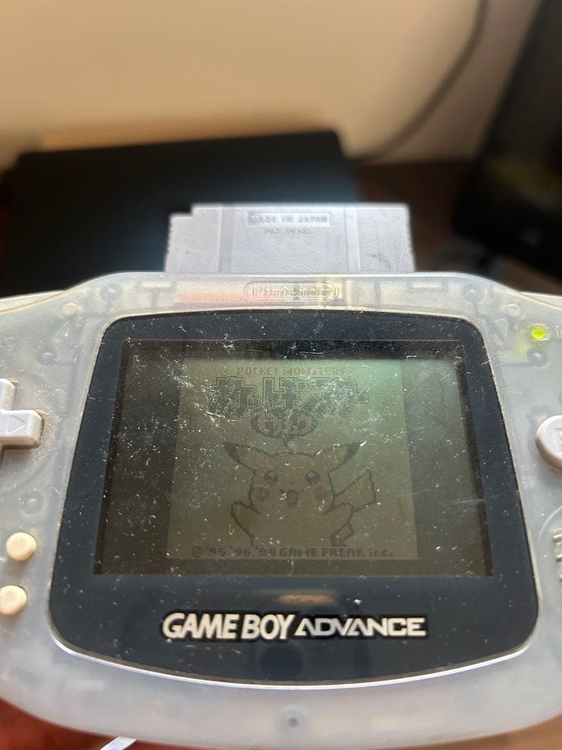 【 動作確認済】ゲームボーイ　ポケットモンスター　ピカチュウバージョン