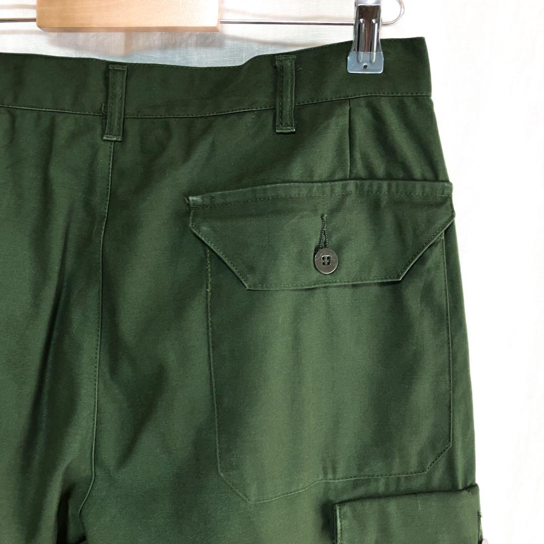 良品 スウェーデン軍 M59 ミリタリー カーゴパンツ C48 W34 ユーロ