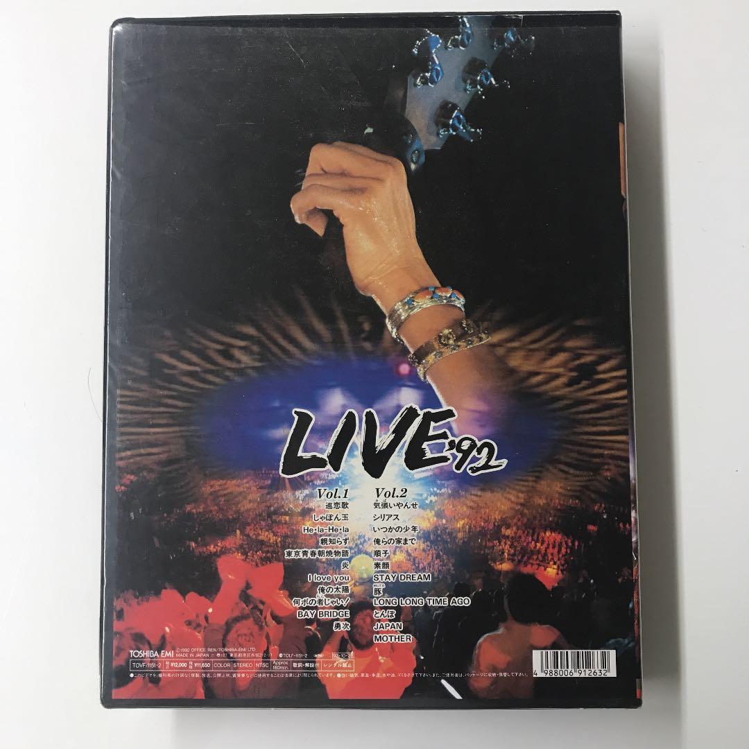 TSUYOSHI NAGABUCHI LIVE '92 JAPAN IN TO…