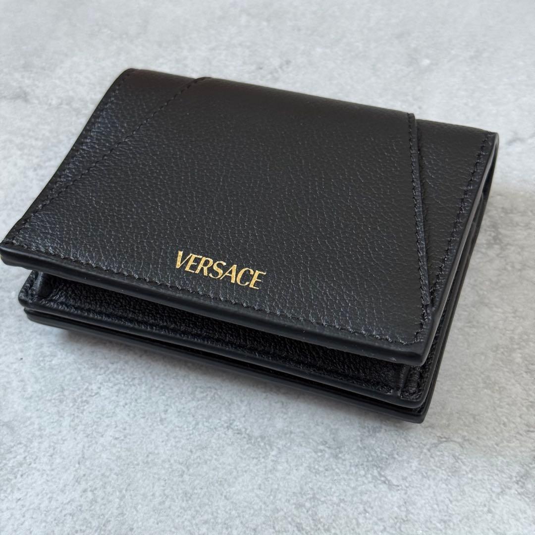 VERSACE ヴェルサーチ 折りたたみ財布 VIRTUS 二つ折り