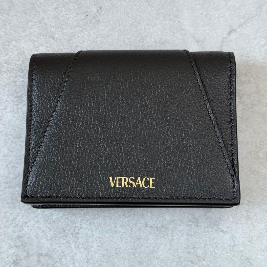 VERSACE ヴェルサーチ 折りたたみ財布 VIRTUS 二つ折り