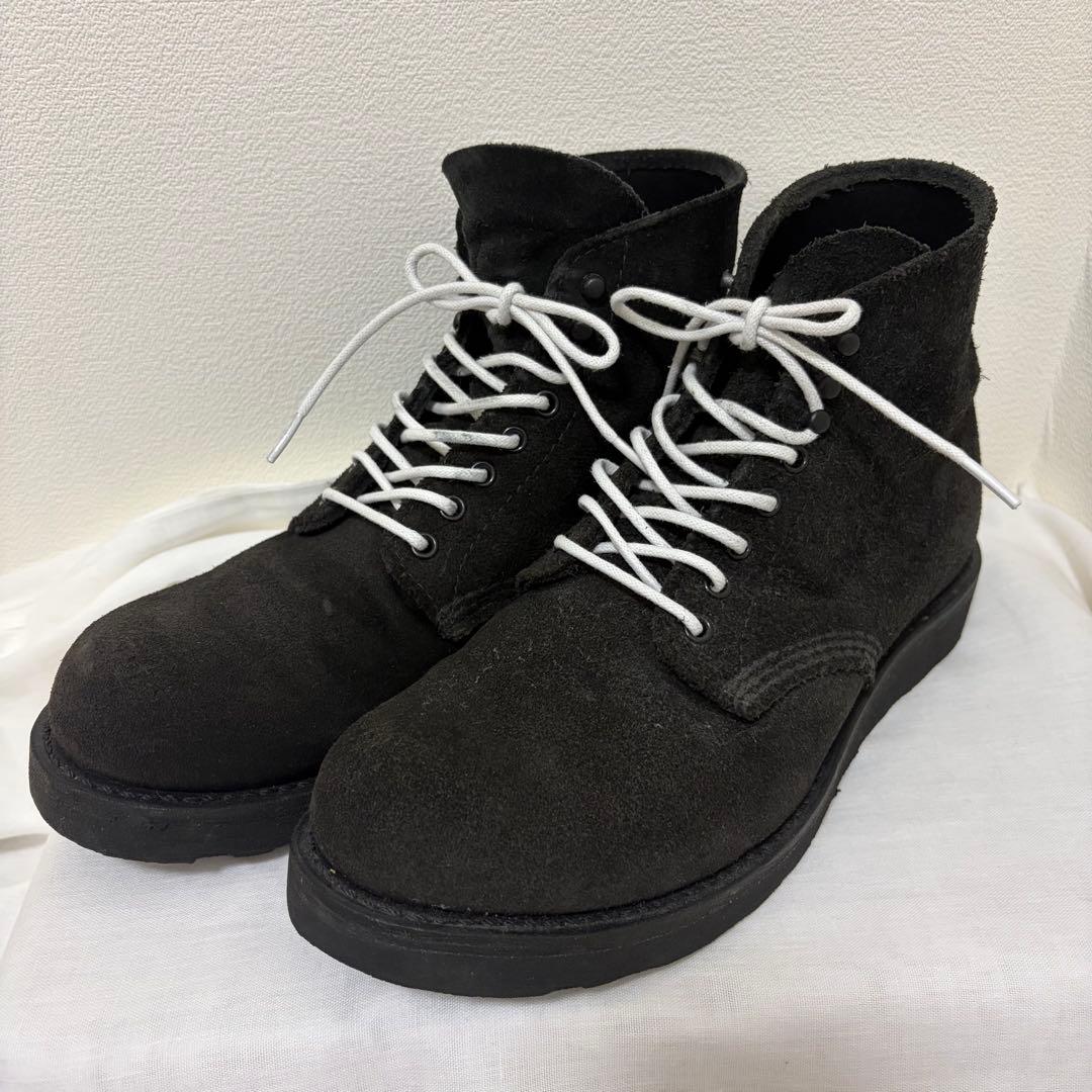 【B&Y別注　箱付き】レッドウィング　1989 ブラックスエード　71/2D