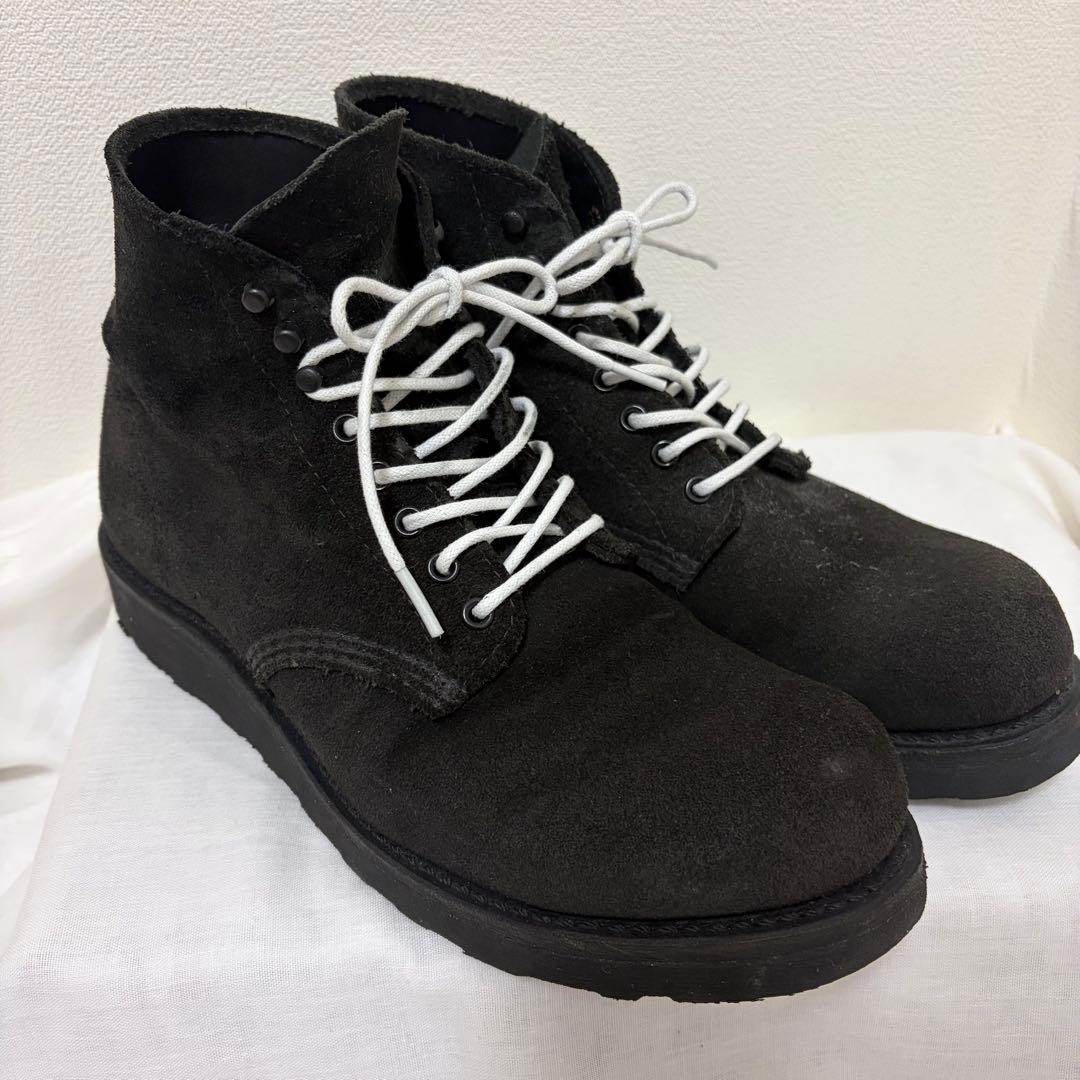 【B&Y別注　箱付き】レッドウィング　1989 ブラックスエード　71/2D