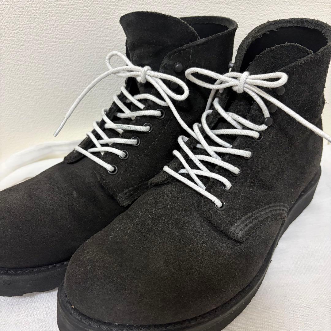 【B&Y別注　箱付き】レッドウィング　1989 ブラックスエード　71/2D