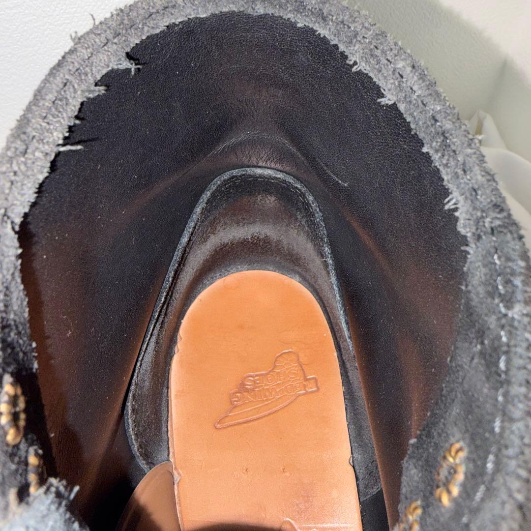 【B&Y別注　箱付き】レッドウィング　1989 ブラックスエード　71/2D