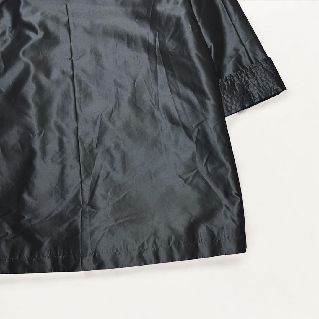 Leilian レリアン イヴサロモン コラボ コート ファー ラビット 黒