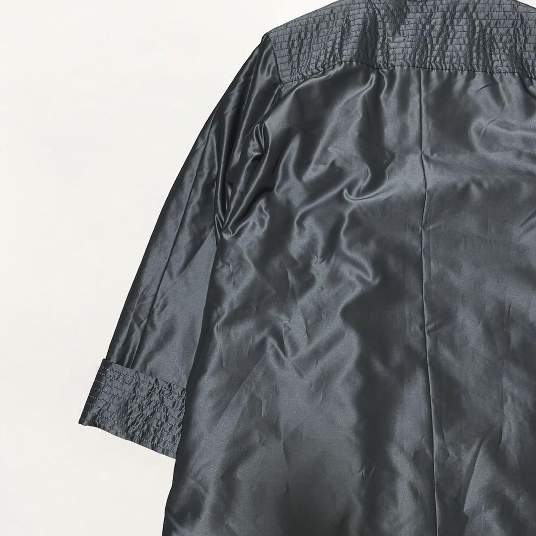 Leilian レリアン イヴサロモン コラボ コート ファー ラビット 黒