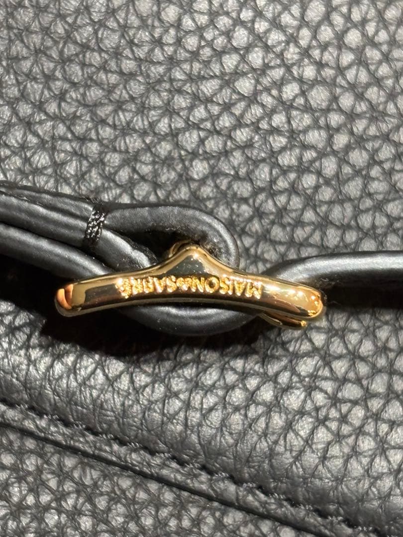 MAISON de SABRÉ ブラックショルダーバッグ