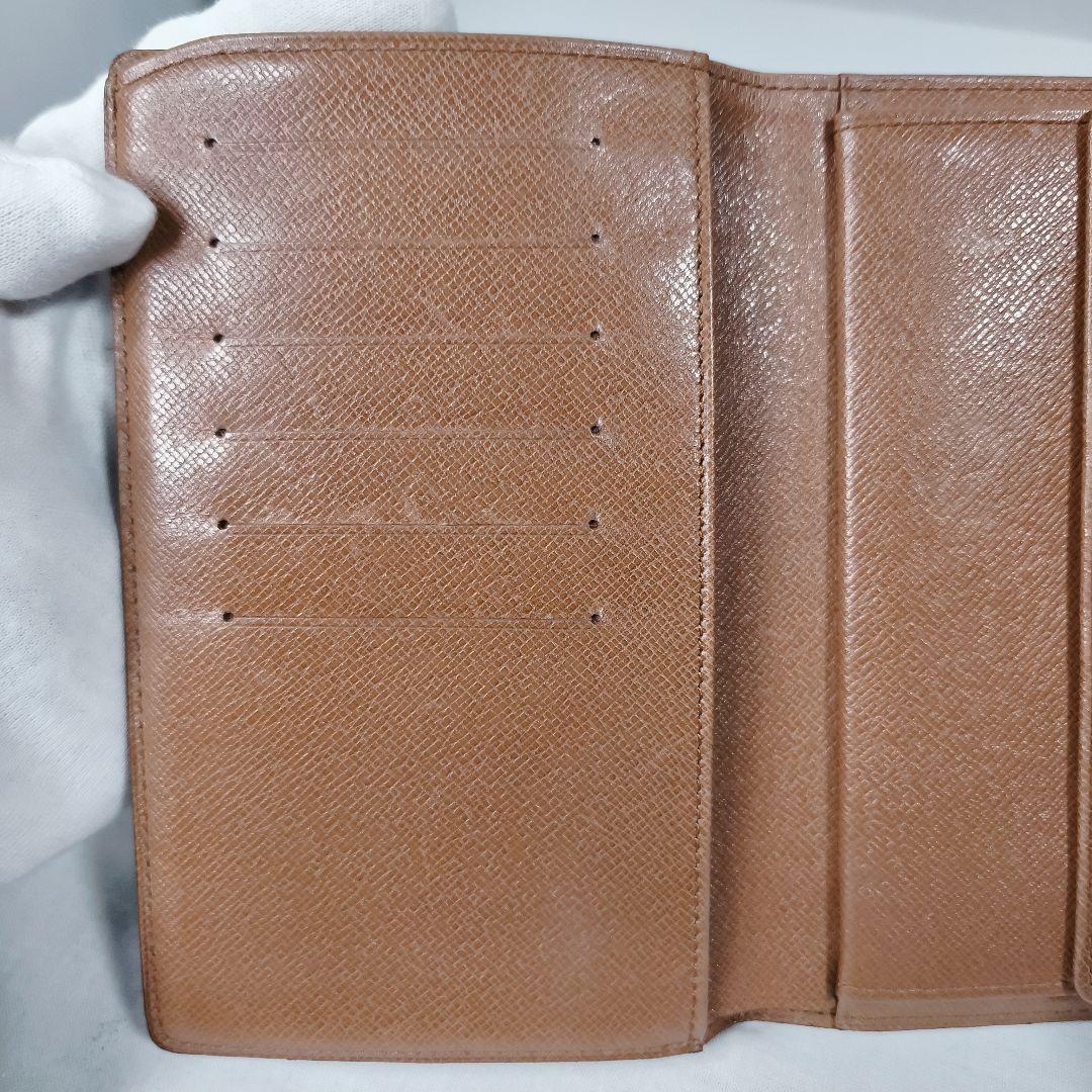 ルイヴィトン　モノグラム　ポルトトレゾール　折り財布　M61202