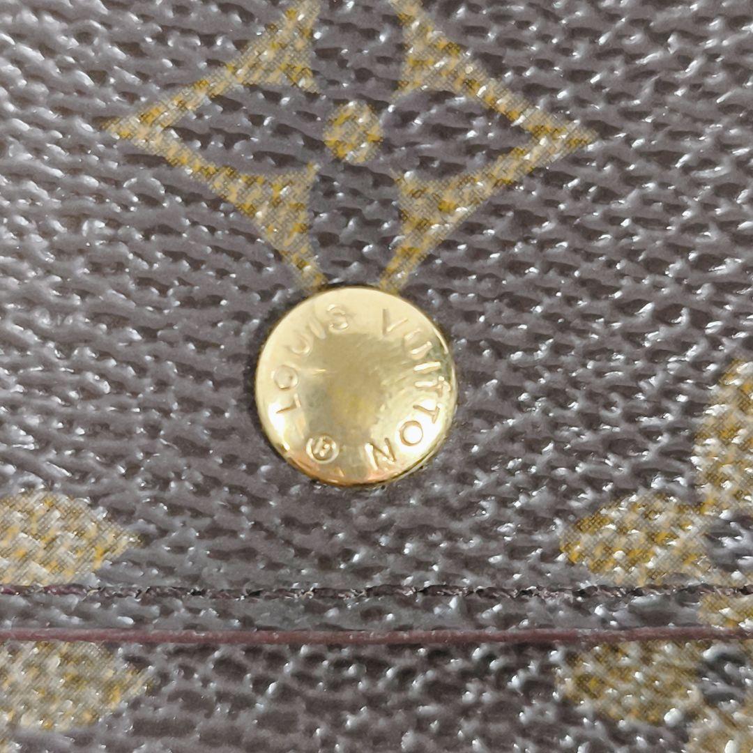 ルイヴィトン　モノグラム　ポルトトレゾール　折り財布　M61202