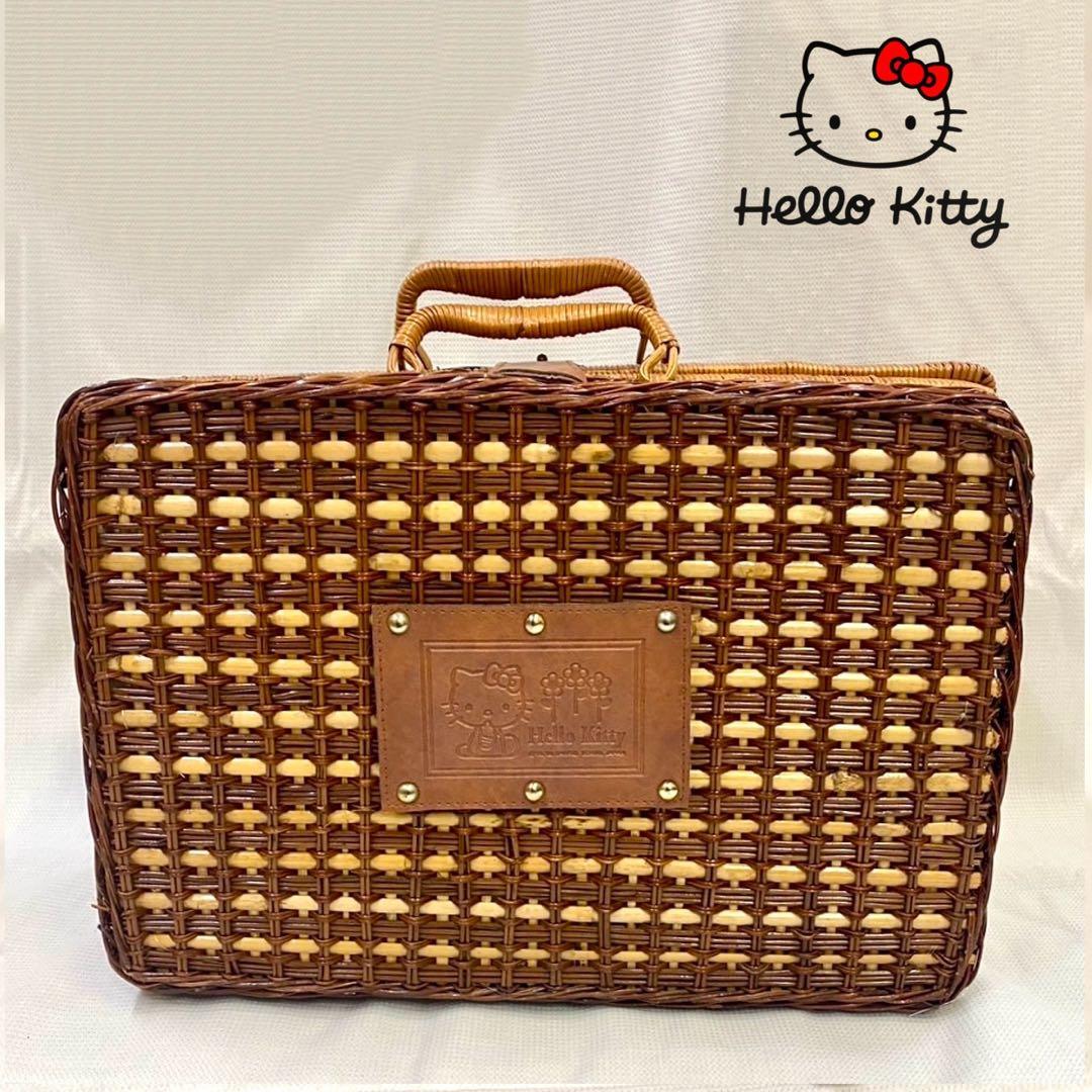 Hello Kitty 籐製ピクニックセット【非売品】