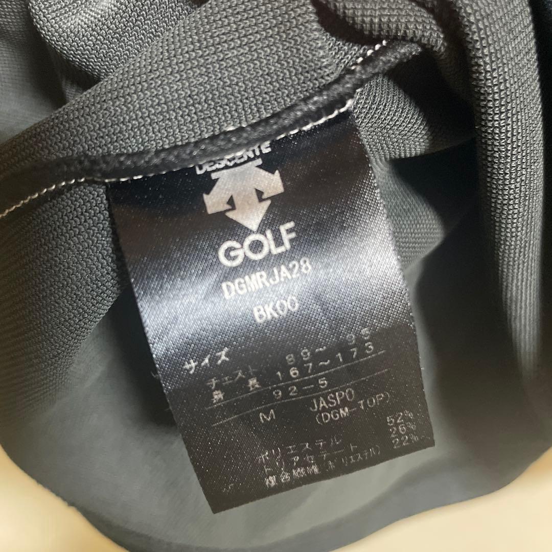 DESCENTE GOLF ゴルフウェア　M デサントゴルフ　モックネックシャツ