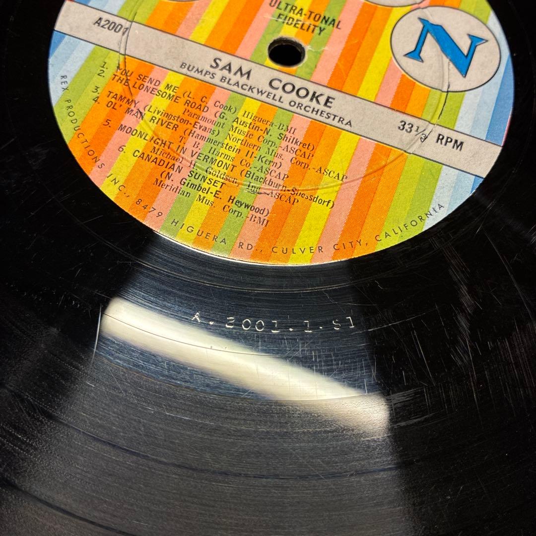 【USオリジナル盤】Sam Cooke / Songs By Sam Cooke