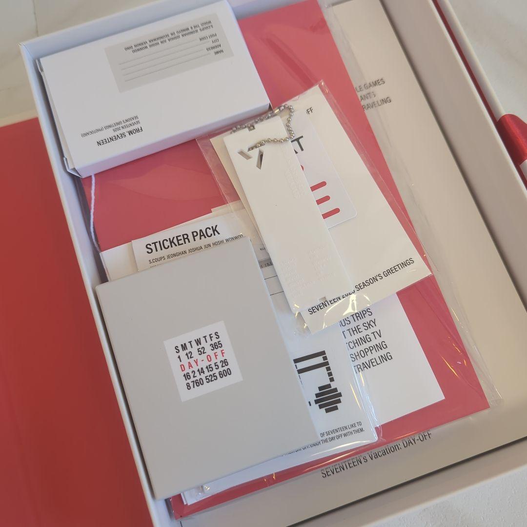 直筆サイン入 SEVENTEEN 2025 SEASON'S GREETINGS