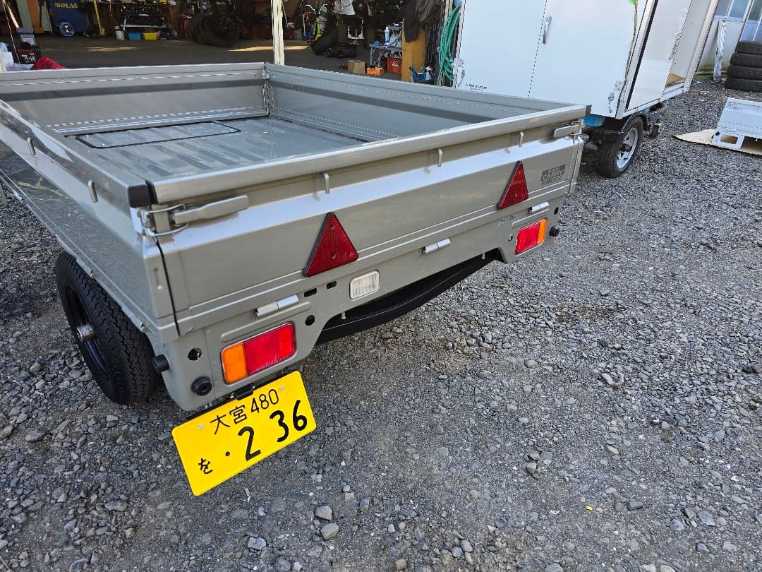 牽引免許の必要の無い公認フルトレーラー 構造変更済み❗