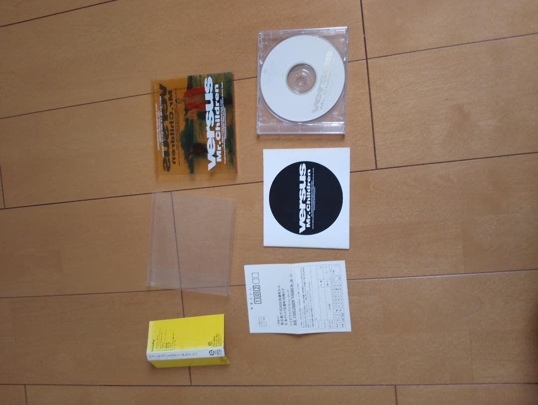 Mr.Children　versus　バーサス　初回限定盤　はがき+帯付き