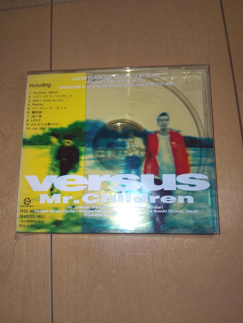 Mr.Children　versus　バーサス　初回限定盤　はがき+帯付き
