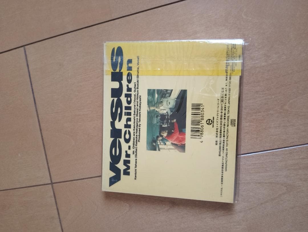 Mr.Children　versus　バーサス　初回限定盤　はがき+帯付き