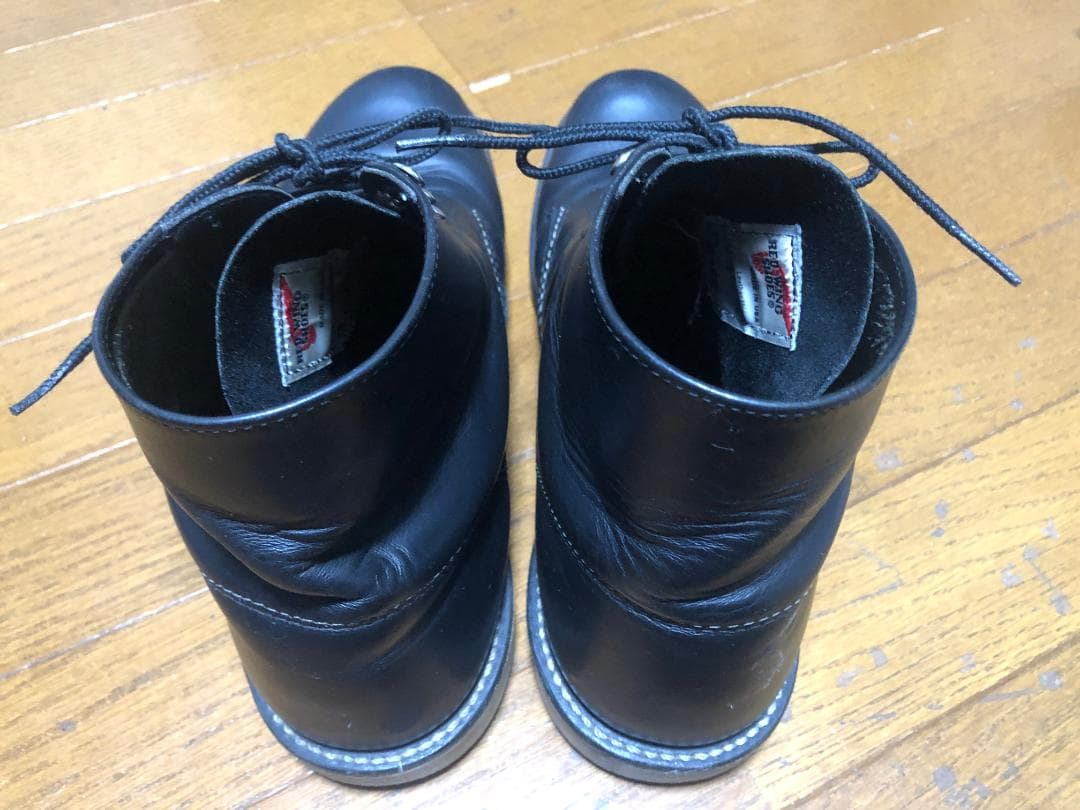 REDWING　レッドウィング　8165　プレーントゥ　us9D　27㎝　黒