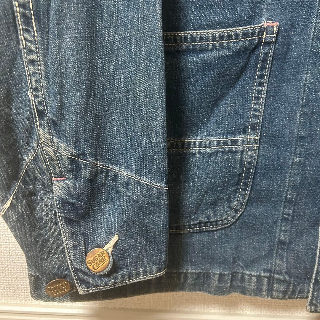 東洋エンタープライズ シュガーケーン デニムカバーオール 38