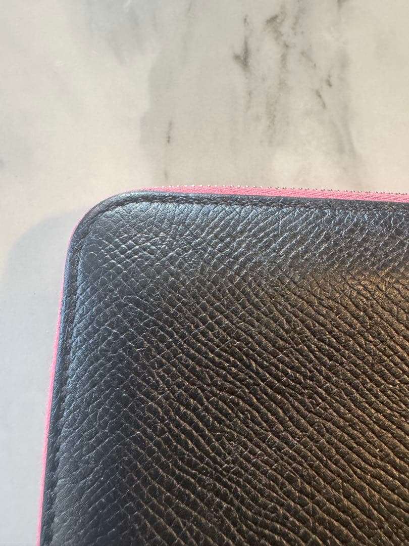 エルメス　アザップ　シルクイン　ミニ財布　ラウンドファスナー 財布