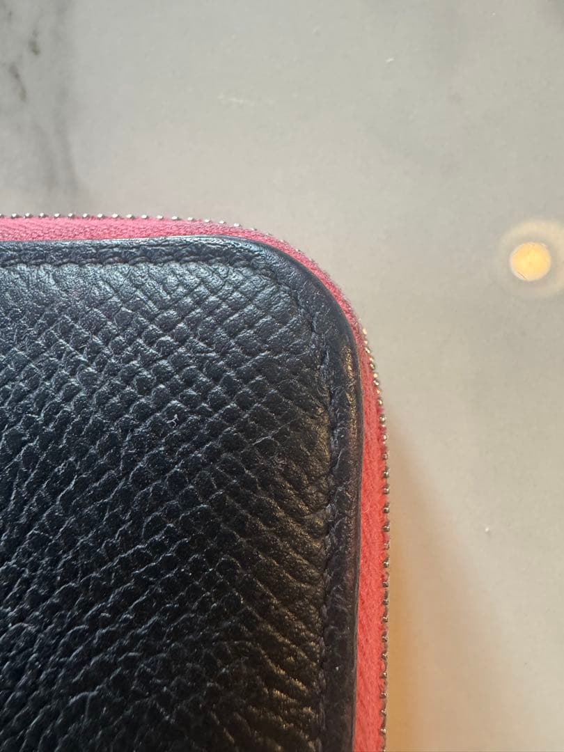 エルメス　アザップ　シルクイン　ミニ財布　ラウンドファスナー 財布