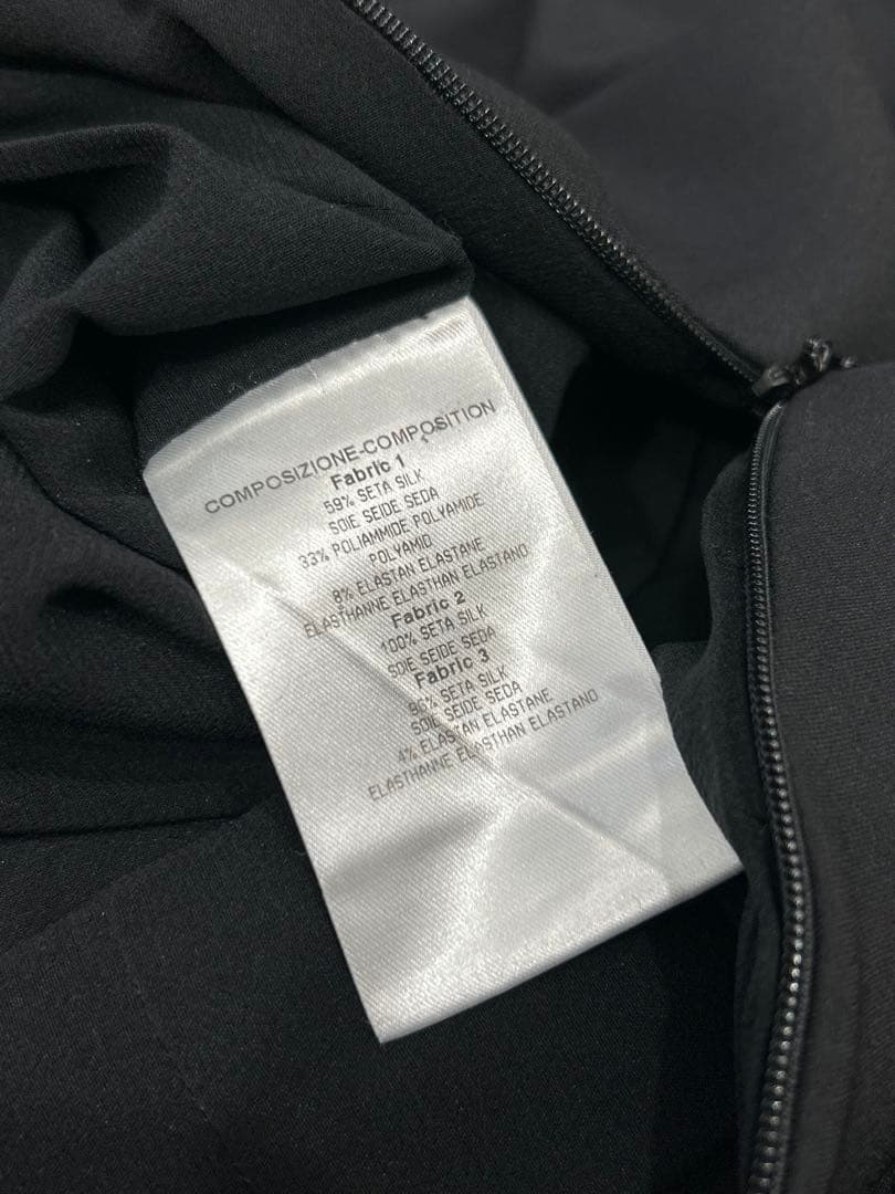 GUCCI 2010SS メタルハーネス グラフィック シルクドレス